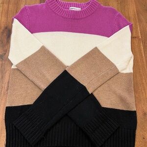 Shopbop Basics Colorblock Sweater